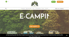 Desktop Screenshot of e-camping.net